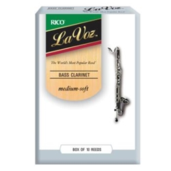 J.D'Addario REC10MS LaVoz Bass Clarinet Med Soft