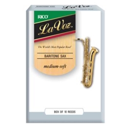 J.D'Addario RLC10MS LaVoz Bari Sax Med Soft