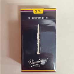 CR1025 Vandoren 10 Bb Clar Trad Reed 2.5