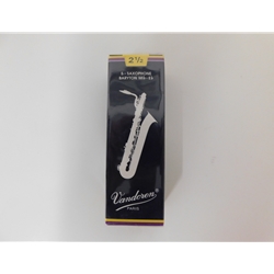 SR2425 5 Vandoren Bari Sax Reeds #2 1/2