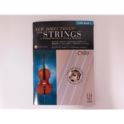 NEW DIRECTIONS FOR STRINGS - CELLO BK 1