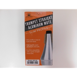 PRO TEC AM-100 Protec Trumpet Straight Aluminum Mute-Slim Profile